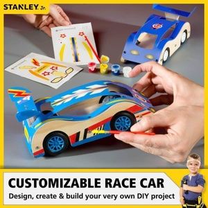 BRAND NEW sealed Stanley Jr custom blue racer kit 33 pieces ( toy )